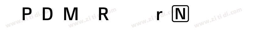 FSP DEMO Regular N字体转换 FSP DEMO Regular N字体转换